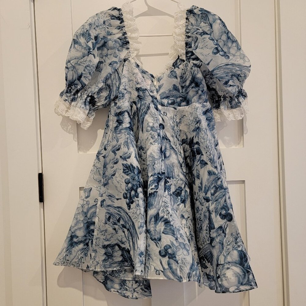 Selkie The Louie Toile Parliament Dress Size S